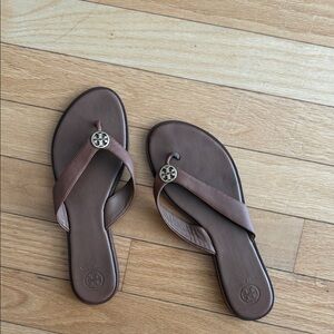 Tory Burch Chocolate Brown Sandals